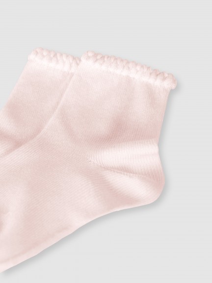 Short socks with patterned cuff Cóndor Short socks with patterned cuff Cóndor