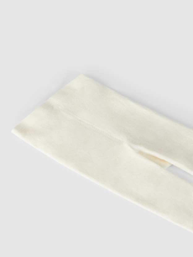 Plain Stitch basic tights Cndor