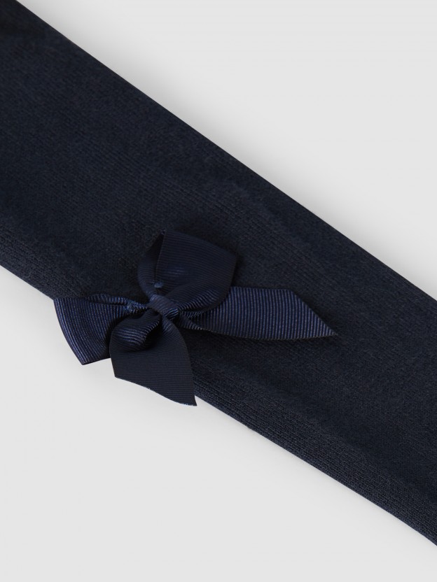 Leotardos algodón com lazo lateral Cóndor Leotardos algodón com lazo lateral Cóndor