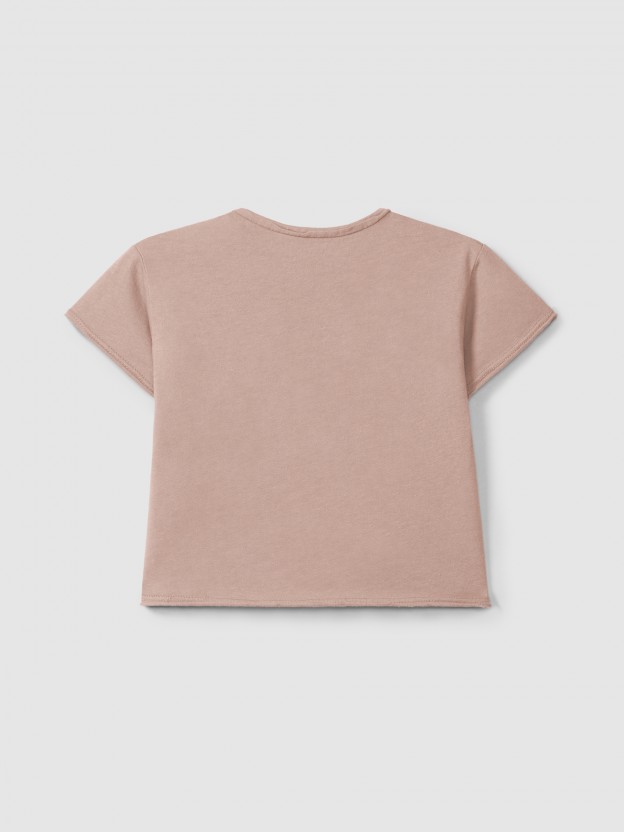 T-shirt with embroidery