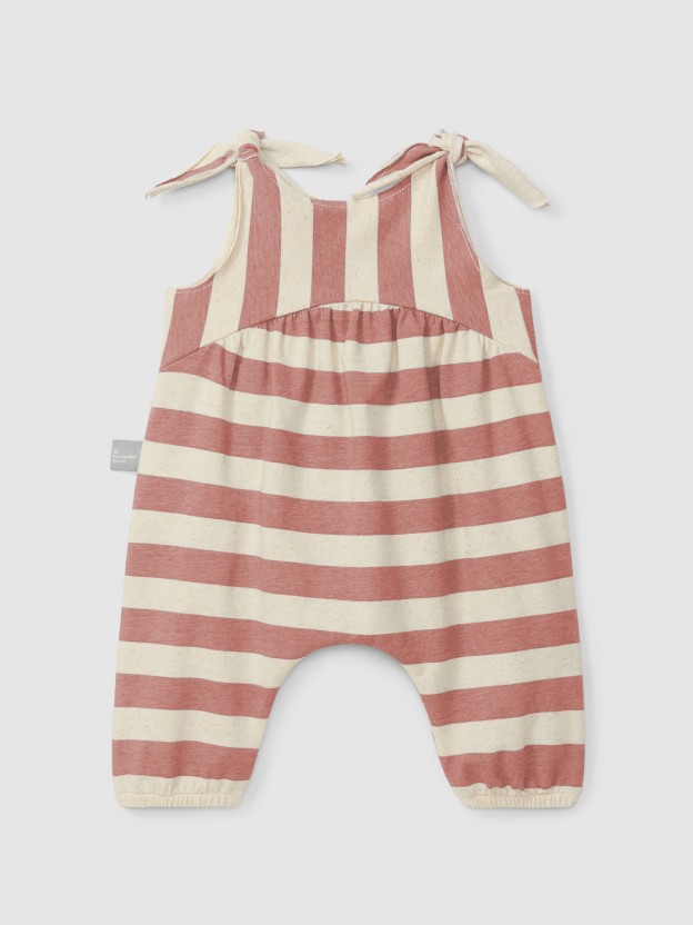 Striped dungarees Striped dungarees