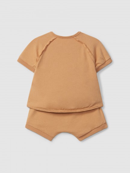 Sweater set with pocket and shorts Sweater set with pocket and shorts