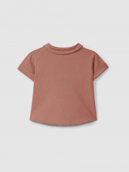 Plain jersey polo shirt with pocket Plain jersey polo shirt with pocket