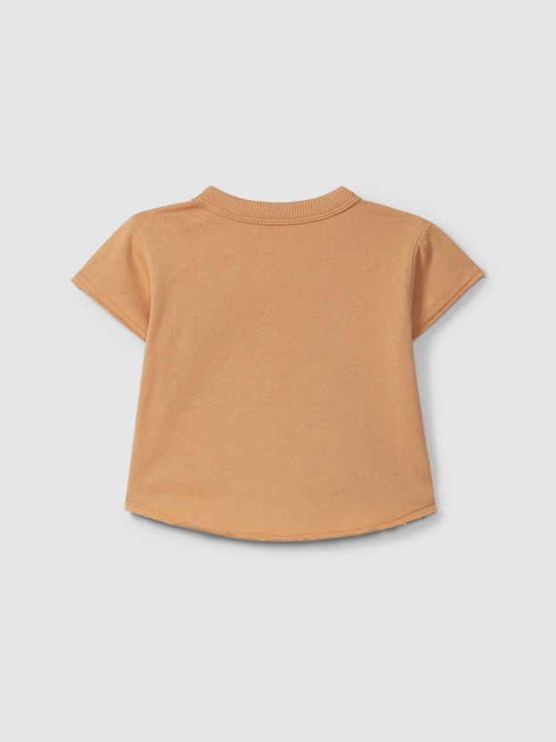 Plain jersey T-shirt