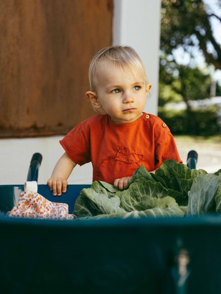 T-shirt with embroidery