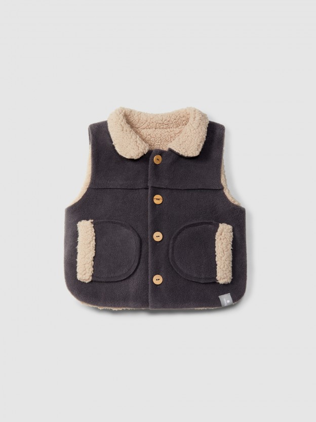 Fleece vest