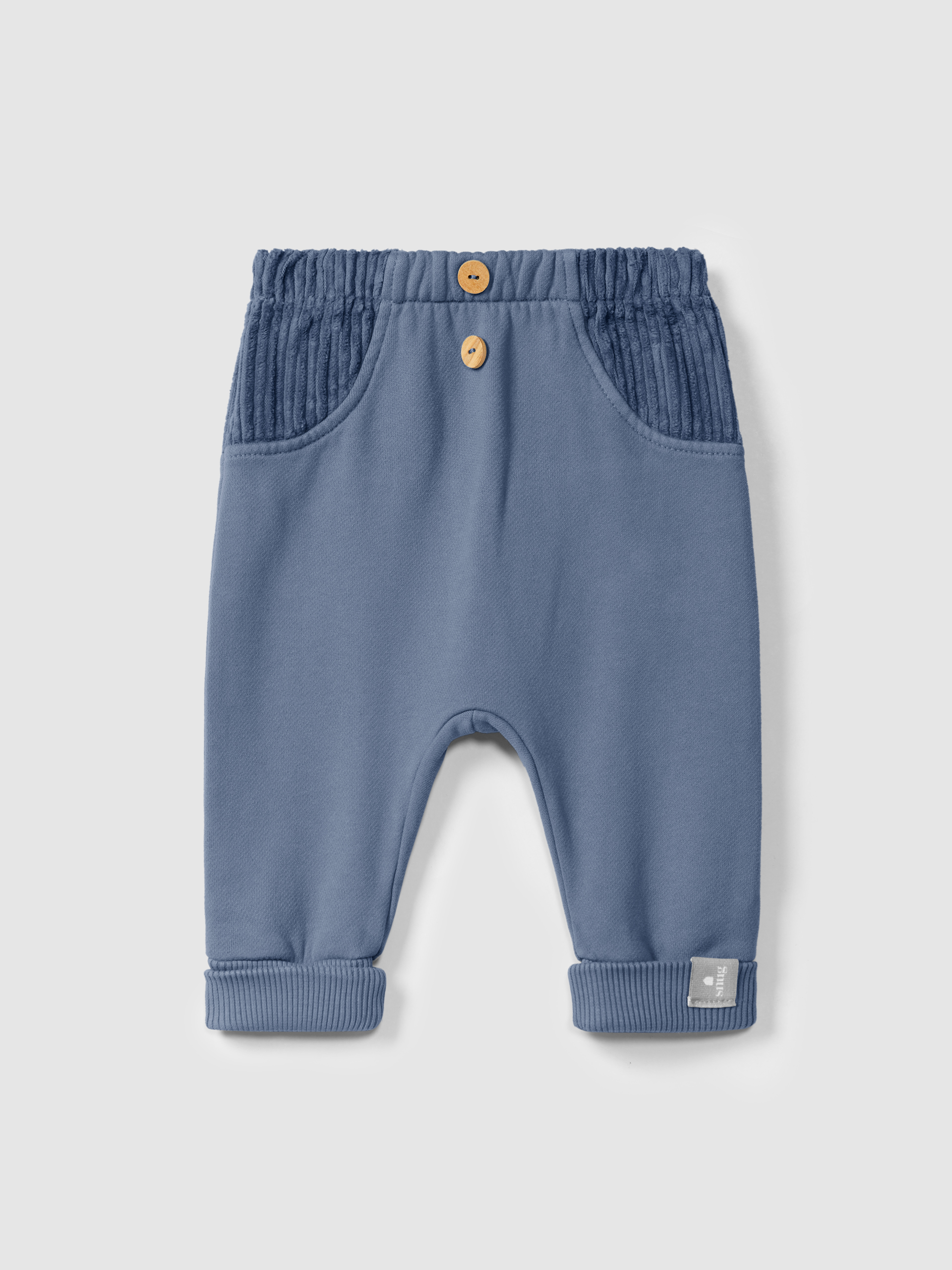 Plush pull-up pants