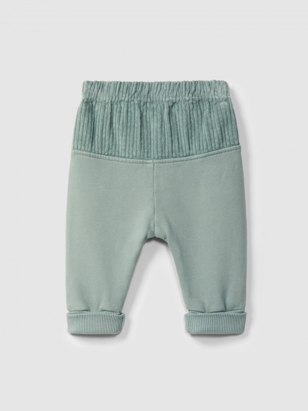 Plush pull-up pants Plush pull-up pants