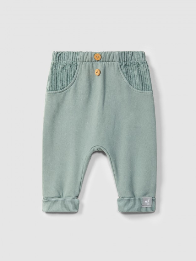 Plush pull-up pants Plush pull-up pants
