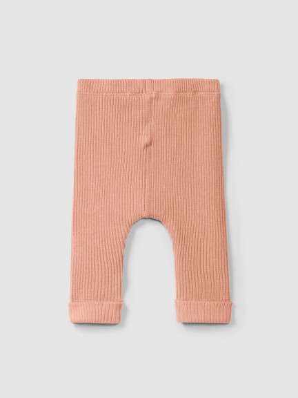 Leggings in ribbed jersey with pocket Leggings in ribbed jersey with pocket