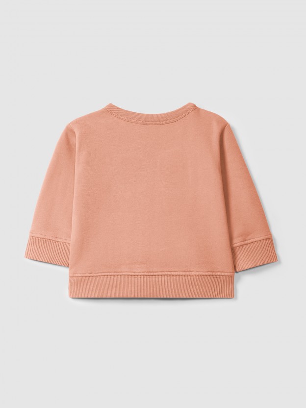 Plush sweatshirt "Do what you love"