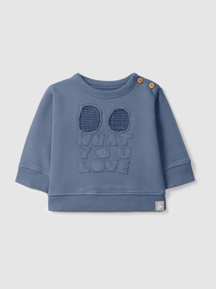 Plush sweatshirt "Do what you love" Plush sweatshirt "Do what you love"