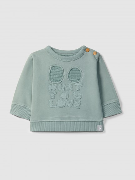 Plush sweatshirt "Do what you love" Plush sweatshirt "Do what you love"