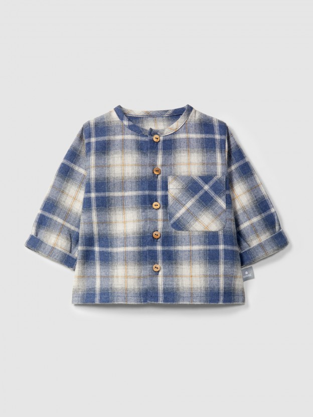 Check shirt with pocket Check shirt with pocket