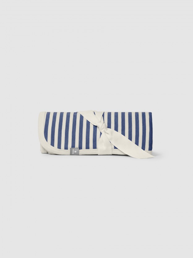 Striped blanket