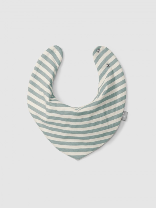 Striped bib Striped bib