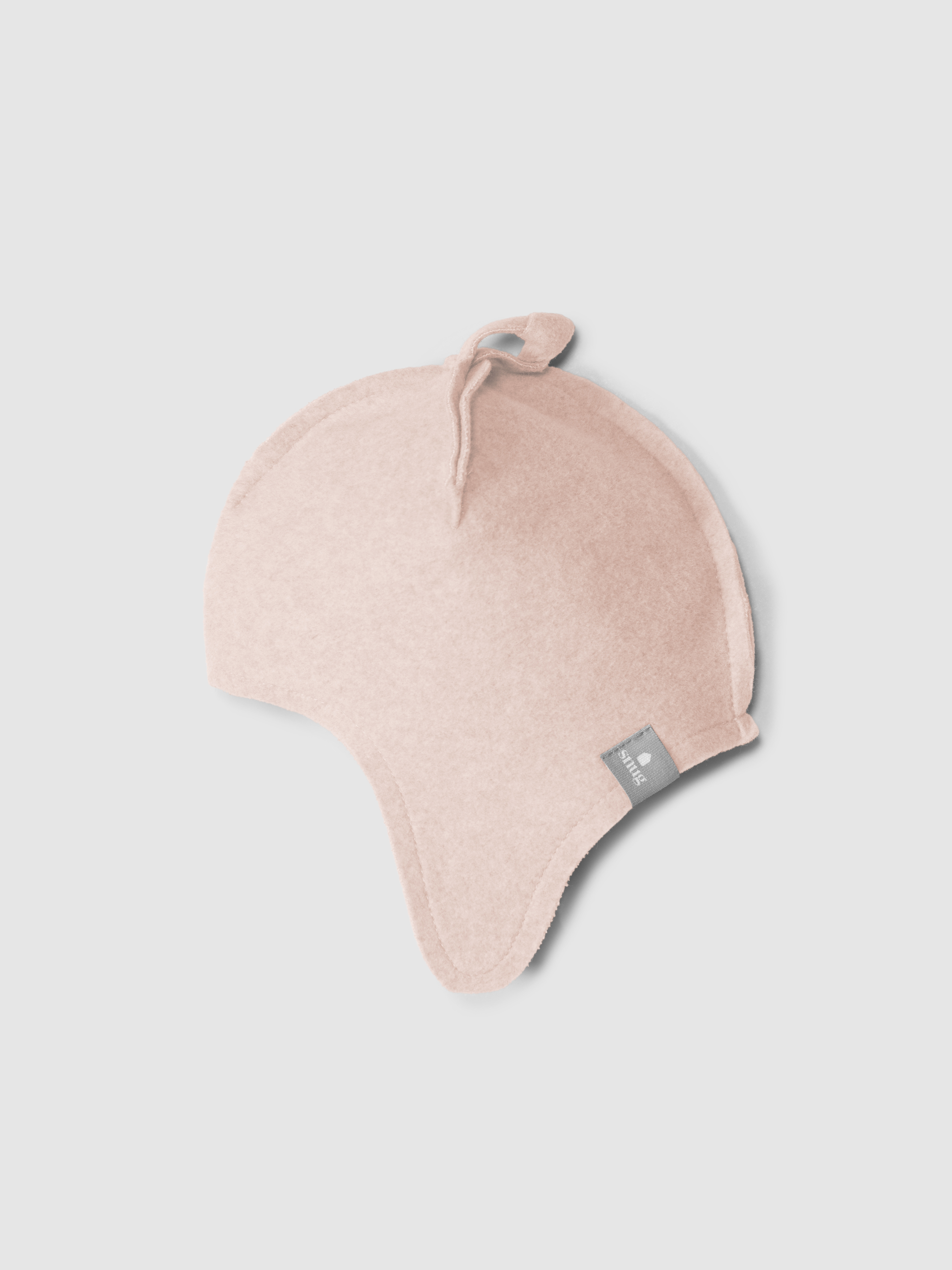 Organic cotton fleece beanie