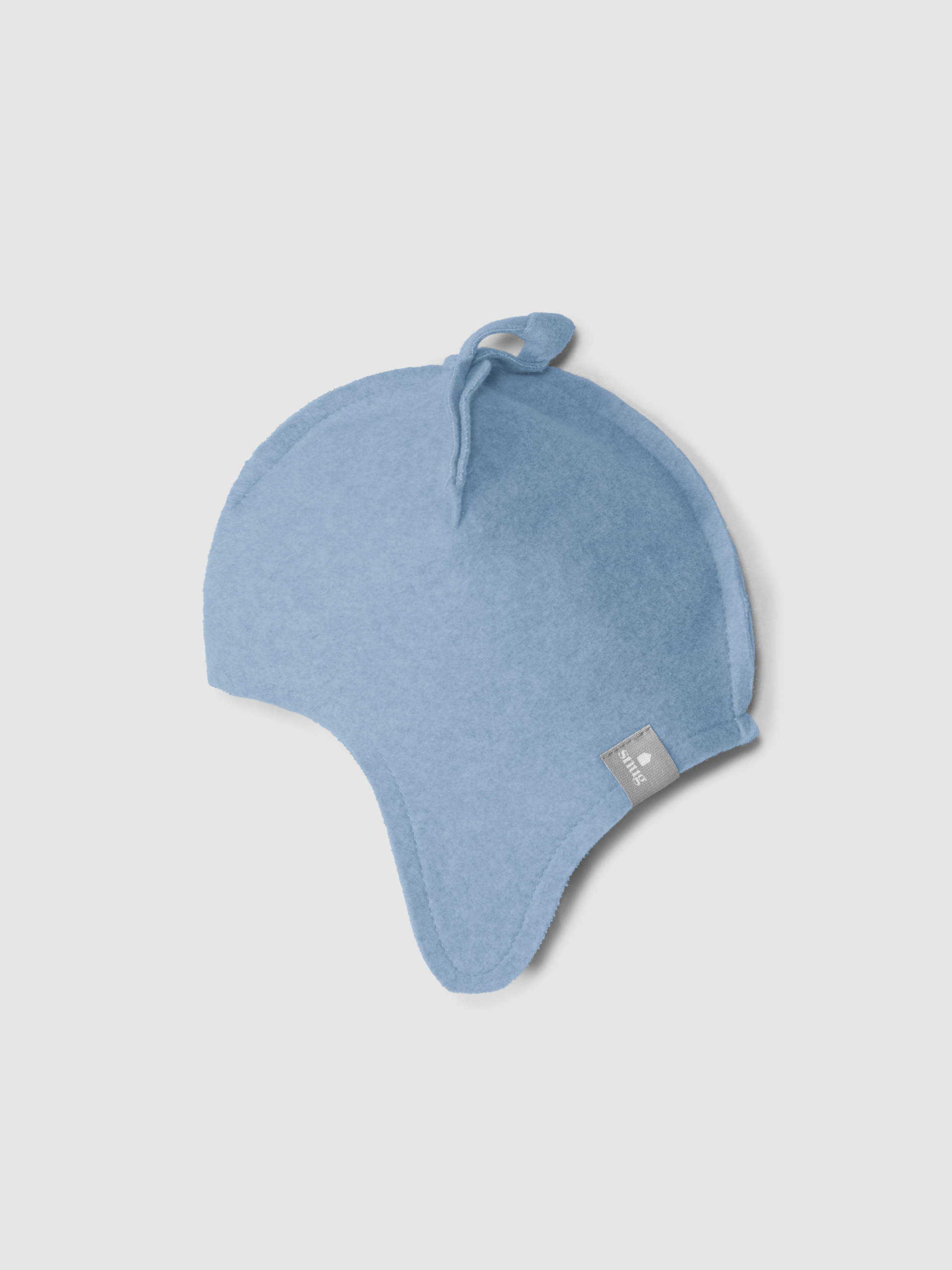 Organic cotton fleece beanie