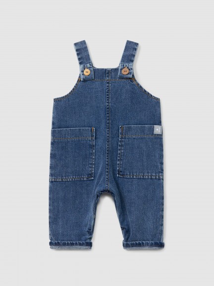 Organic cotton denim dungarees Organic cotton denim dungarees