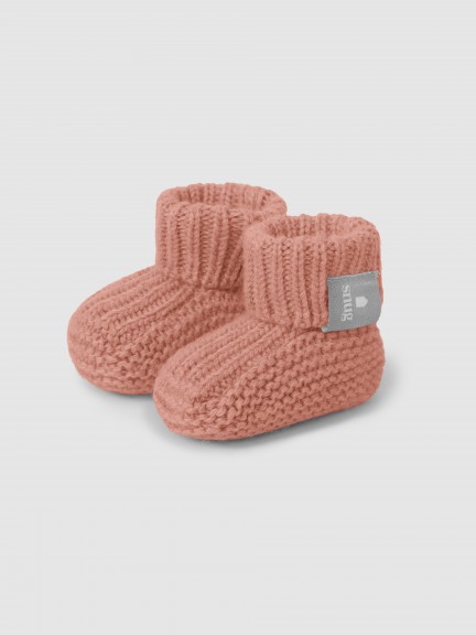 Knitted booties