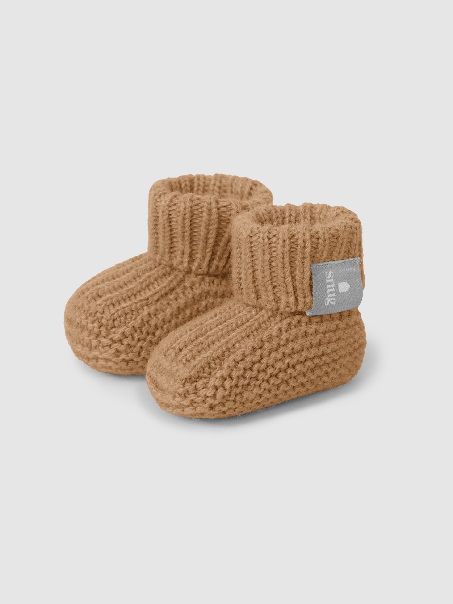 Knitted booties