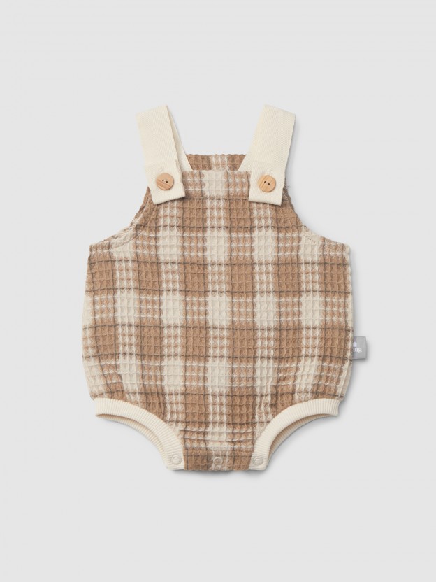 Shortie in waffle weave Shortie in waffle weave