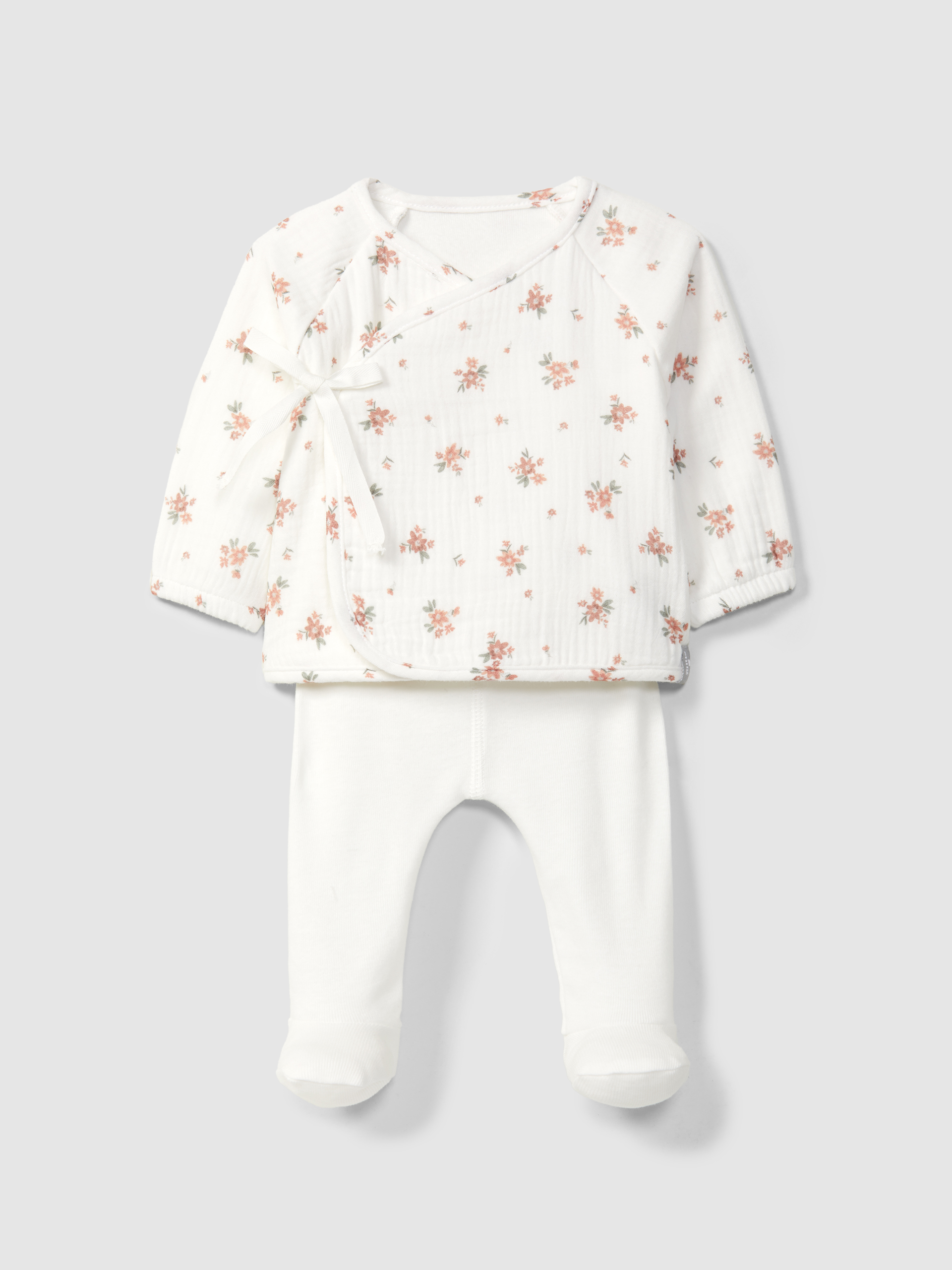 Two-piece printed gauze set