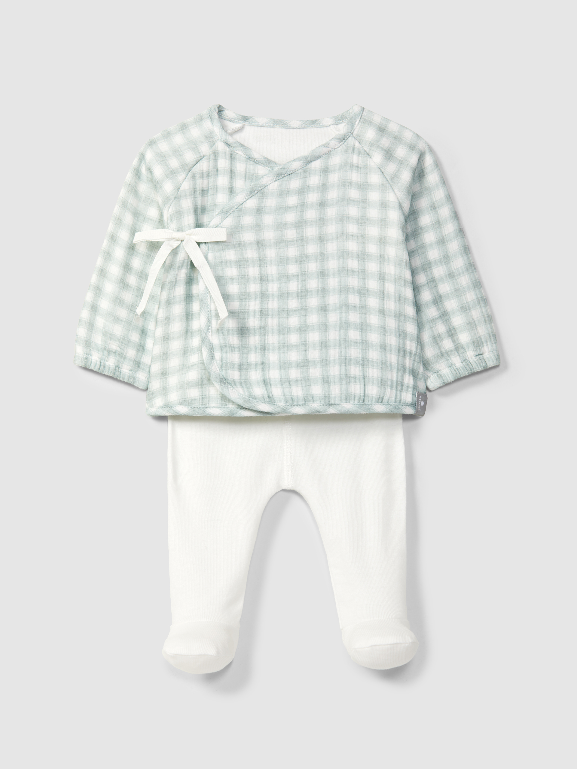 Two-piece printed gauze set