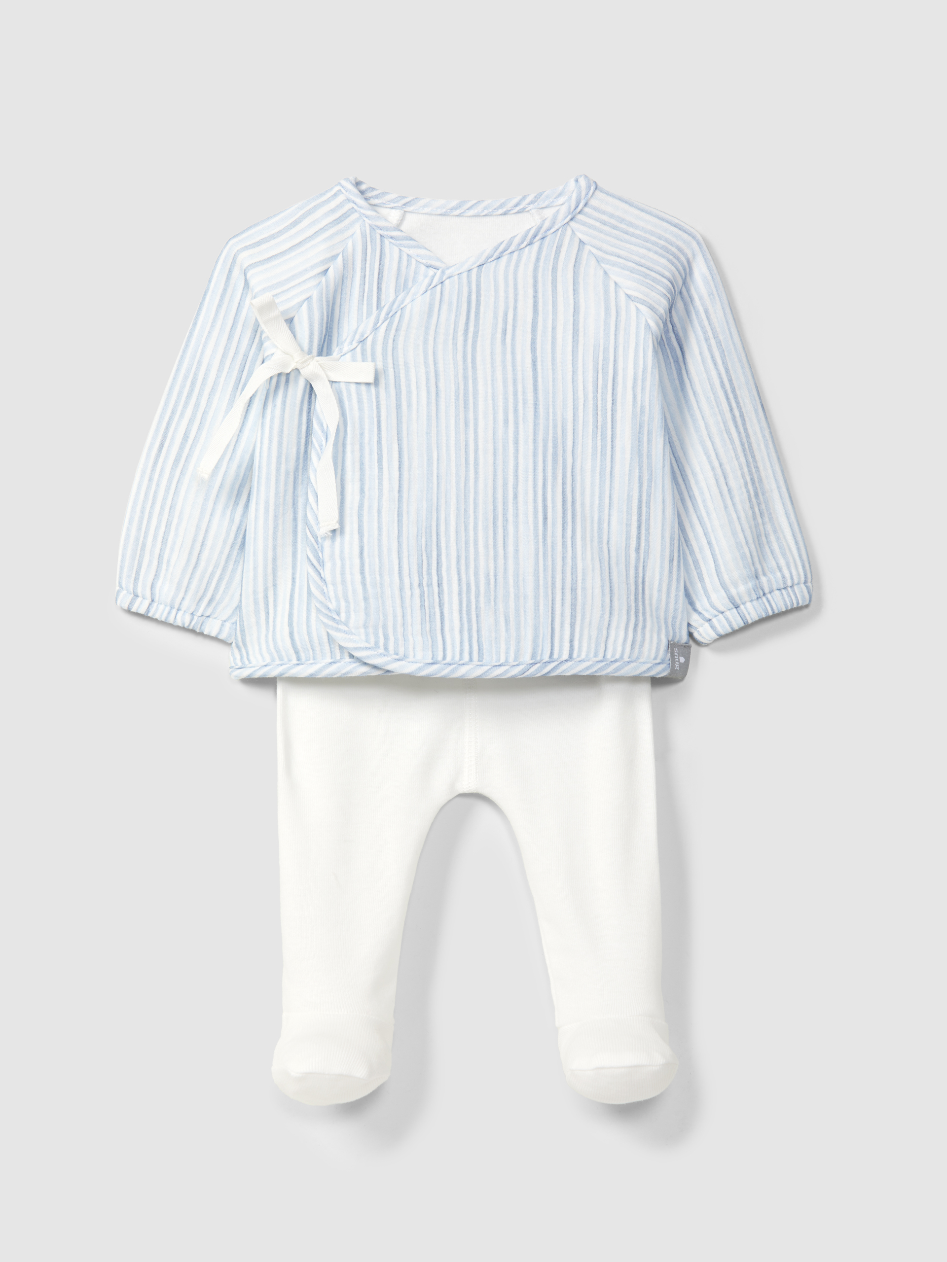 Two-piece printed gauze set