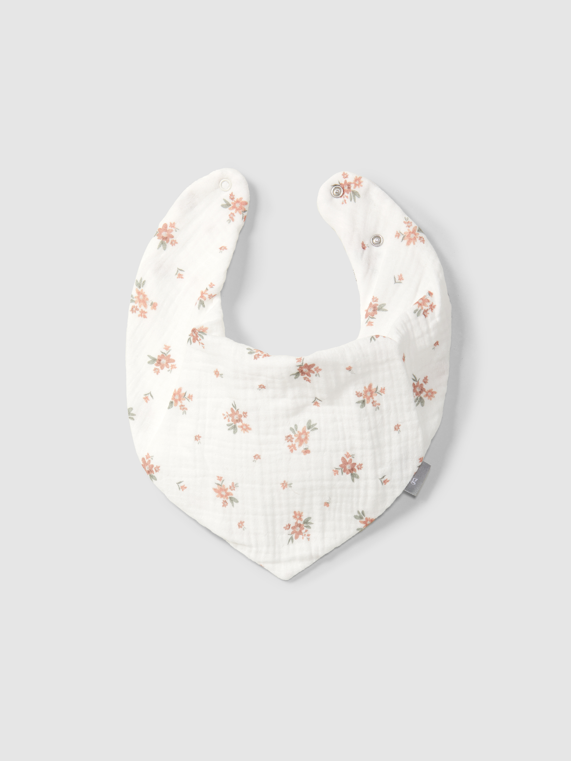 Printed gauze bib