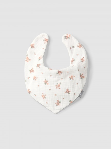 Printed gauze bib
