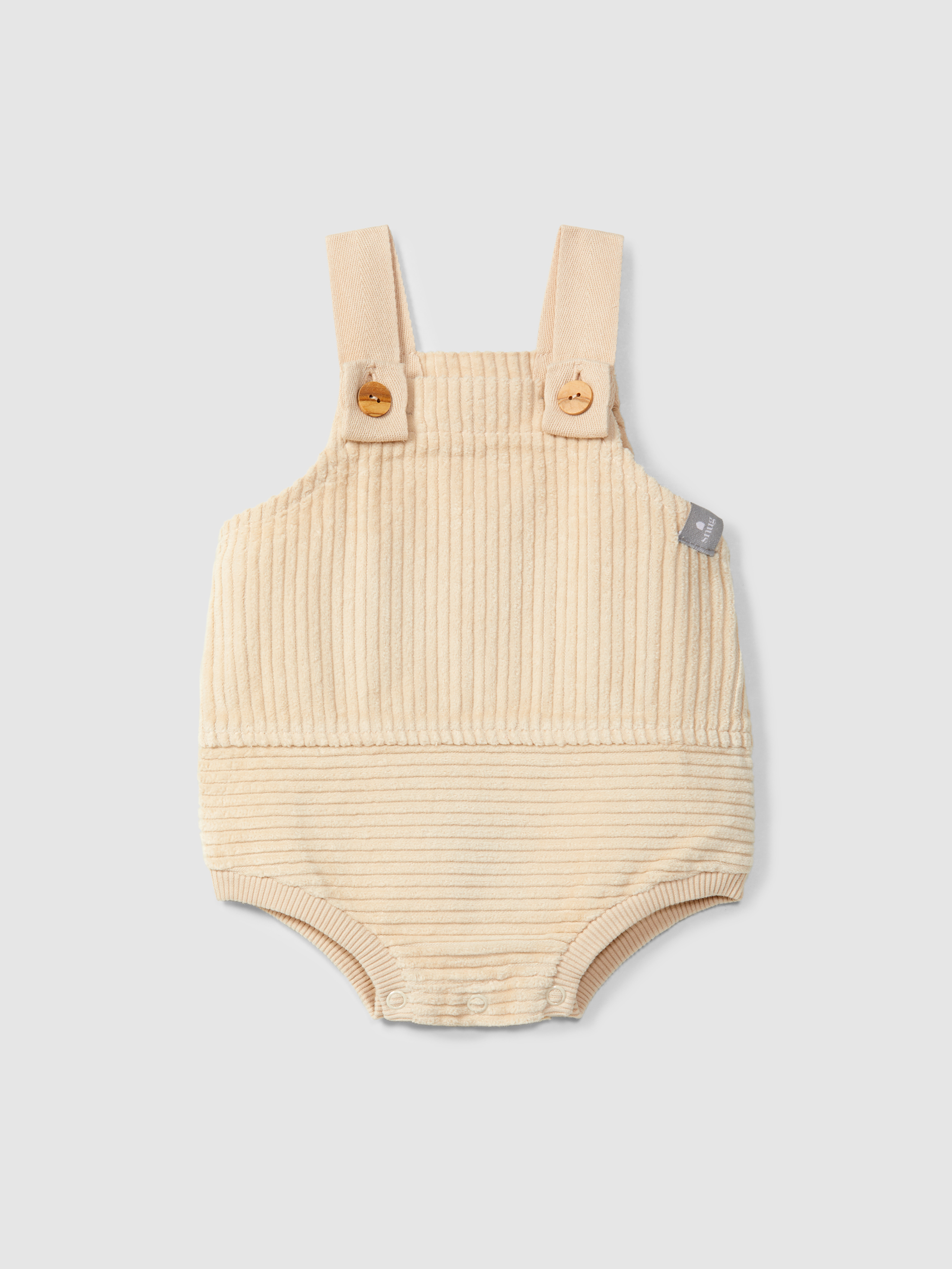 Shortie in ribbed velvet