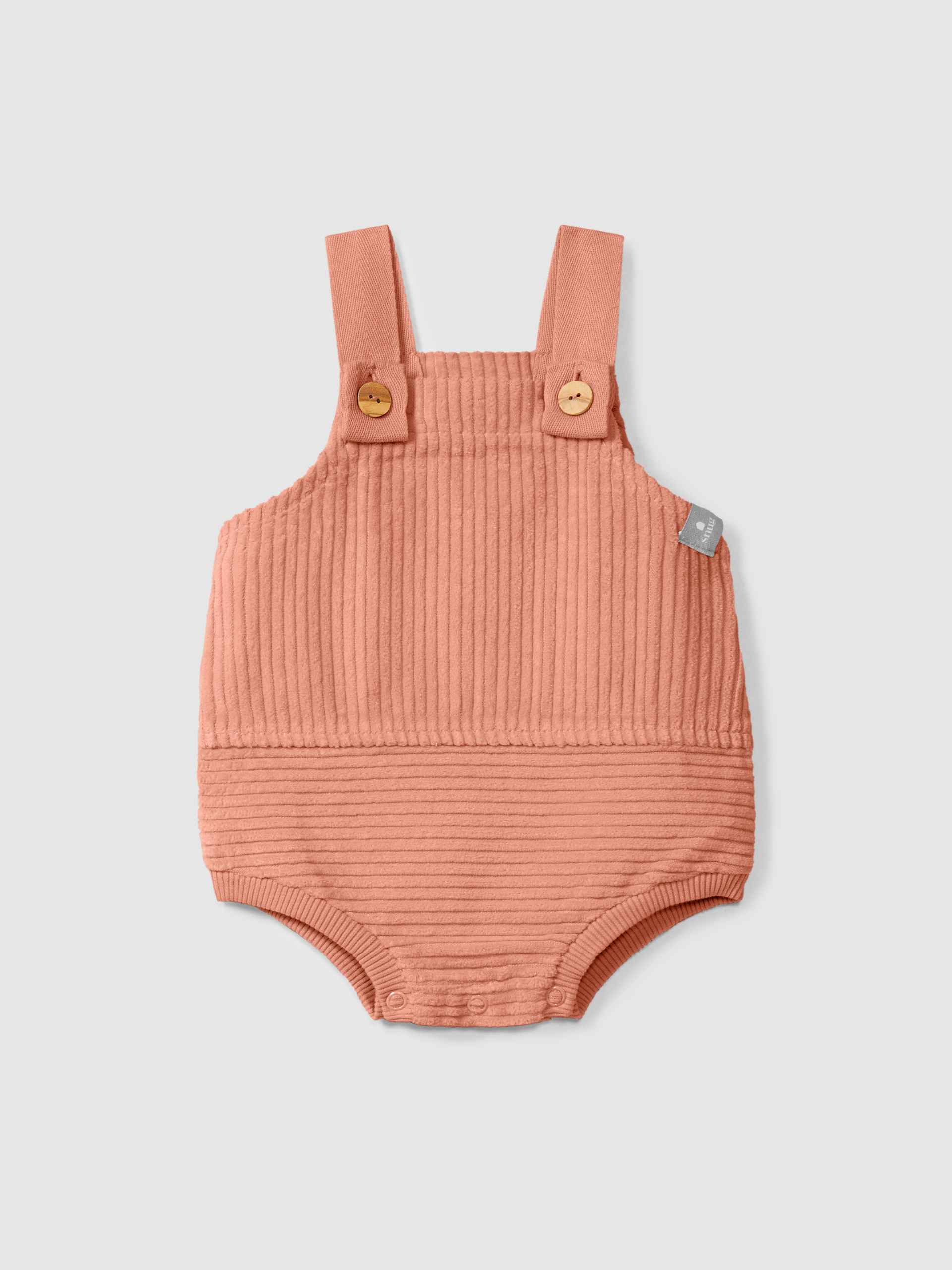 Shortie in ribbed velvet