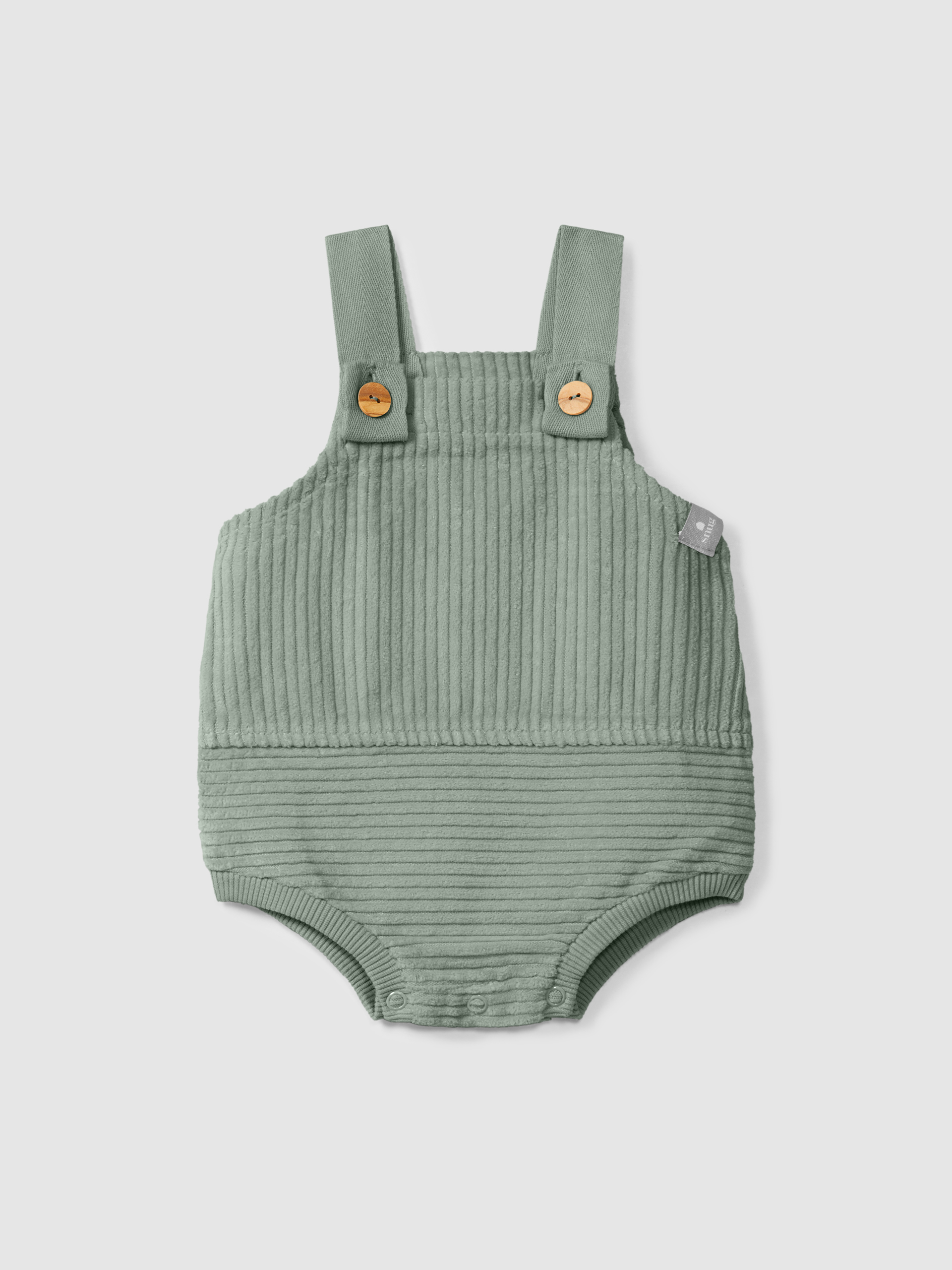 Shortie in ribbed velvet