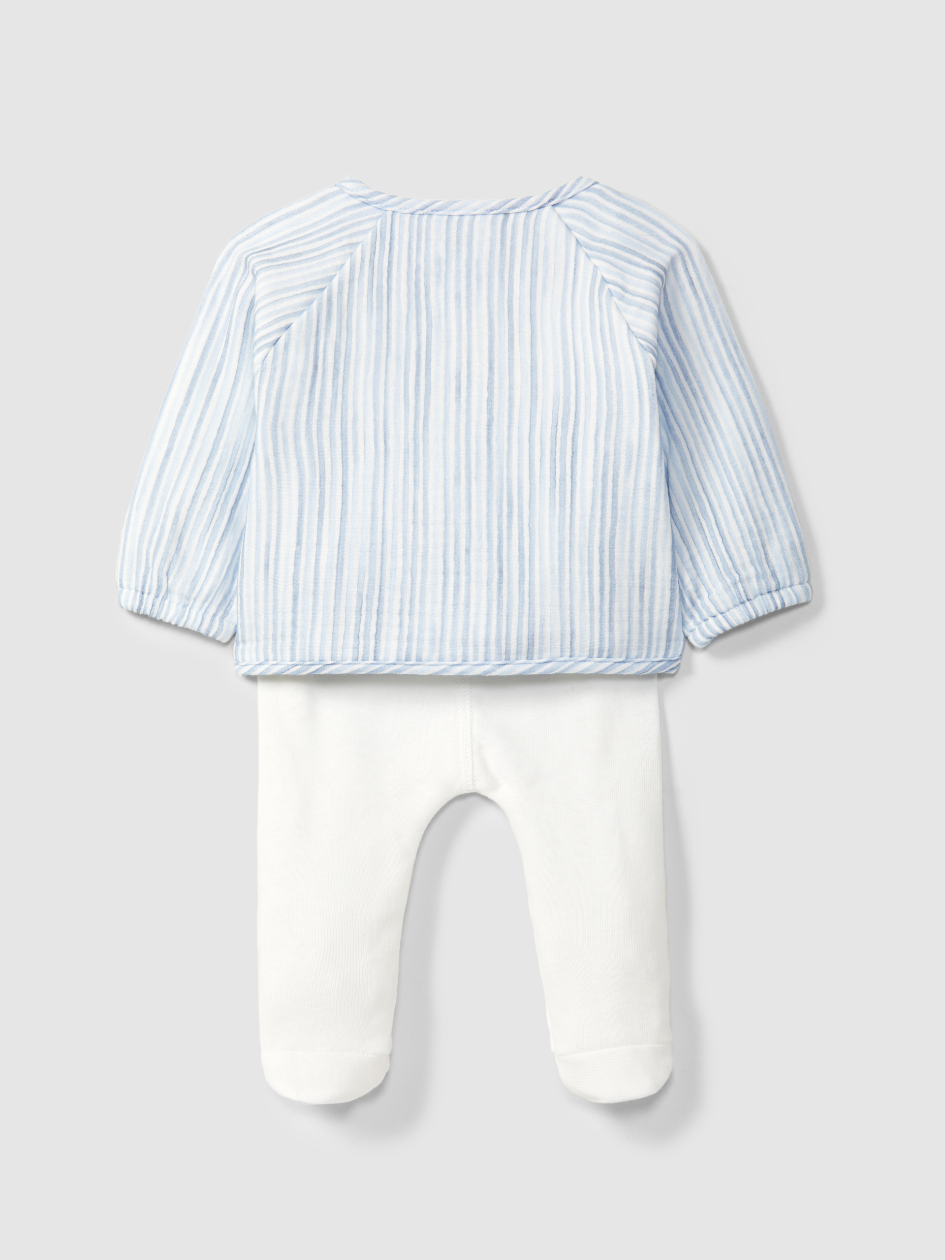 Two-piece printed gauze set