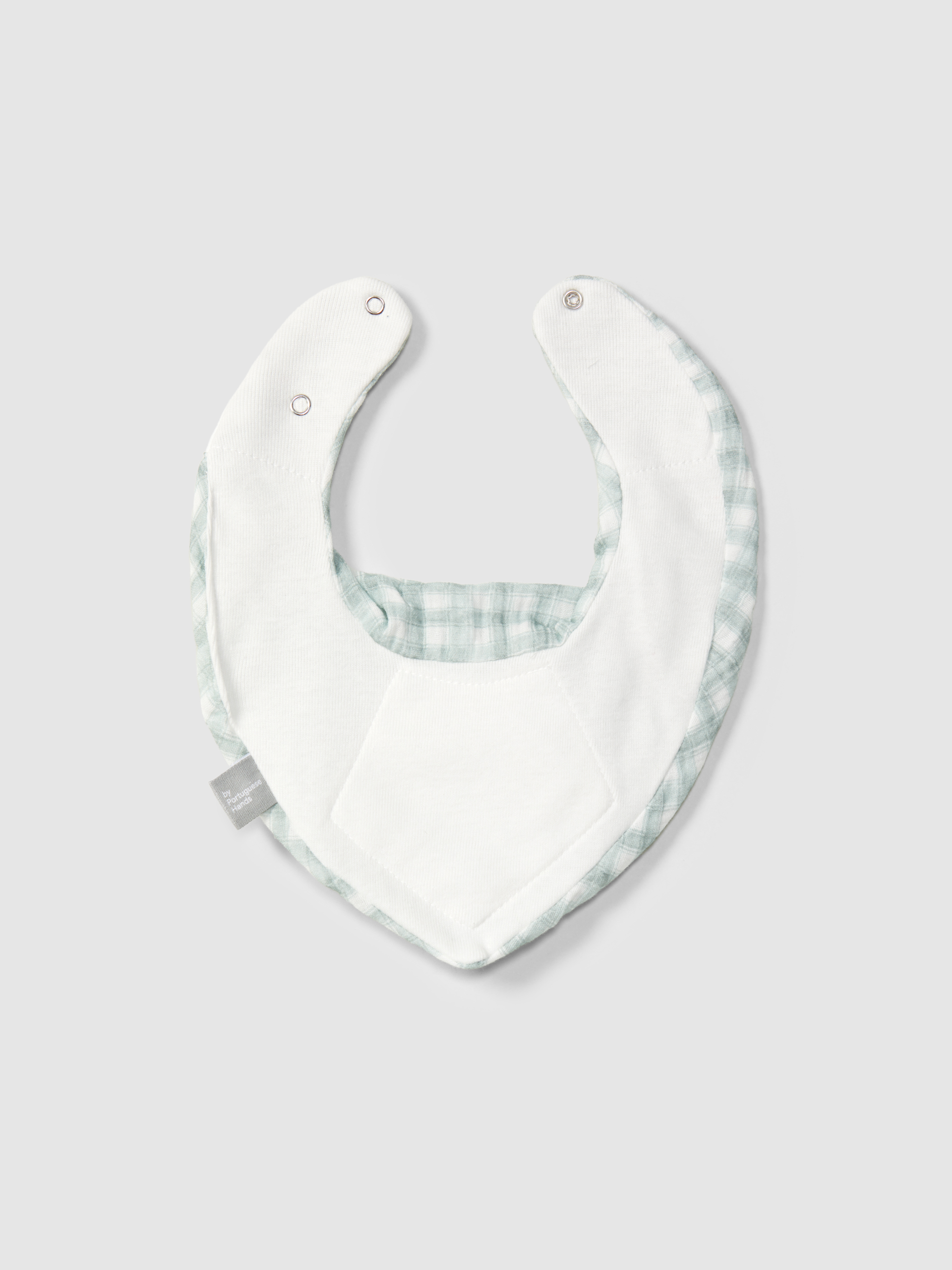 Printed gauze bib