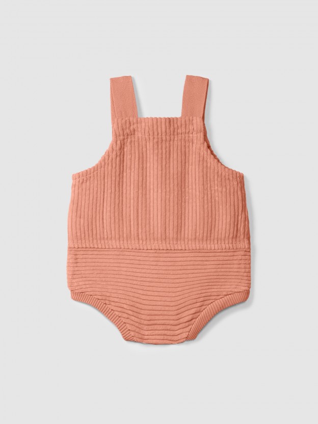 Shortie in ribbed velvet Shortie in ribbed velvet