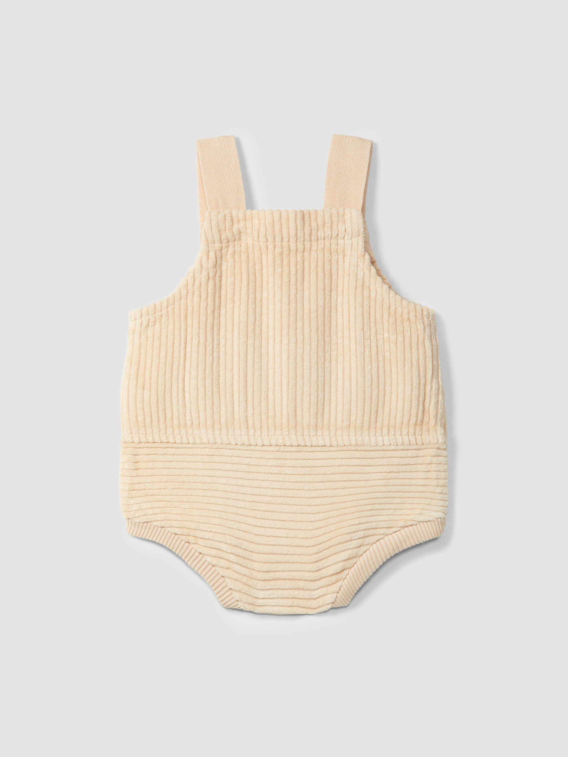 Shortie in ribbed velvet