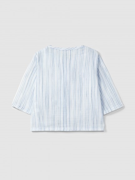 Printed gauze shirt Printed gauze shirt