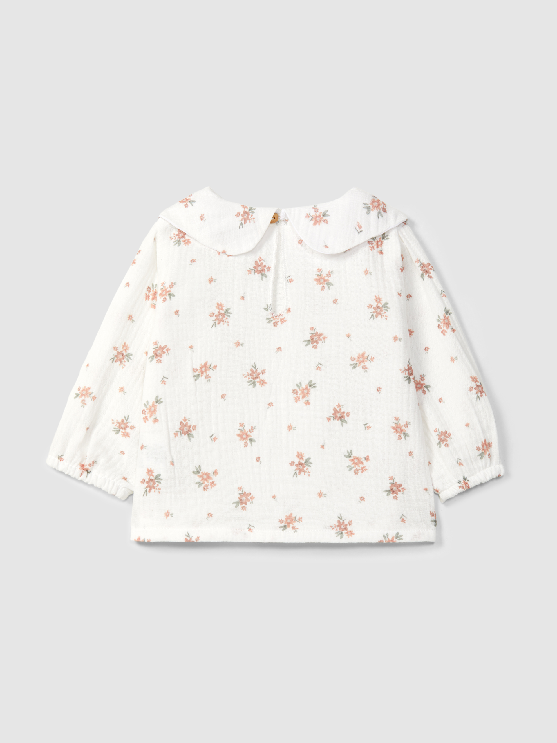 Delicate floral blouse