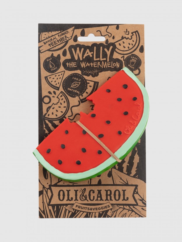 Wally the Watermelon Baby Teether Oli&Carol Wally the Watermelon Baby Teether Oli&Carol