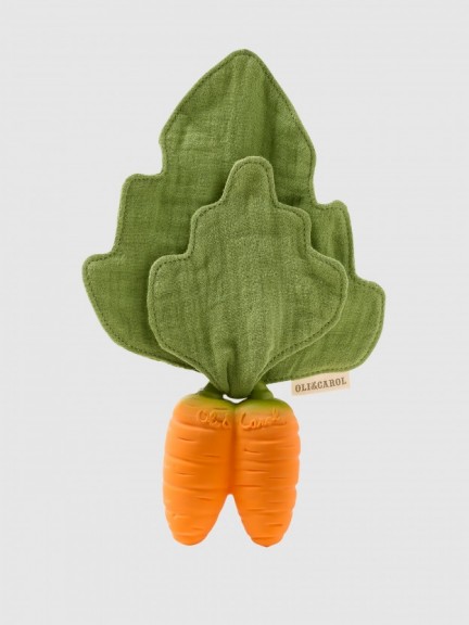 Cathy the Carrot Mini Doudou-Teether Oli&Carol