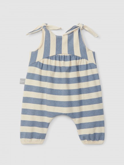 Striped dungarees Striped dungarees