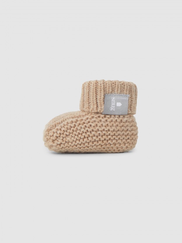 Knitted booties Knitted booties