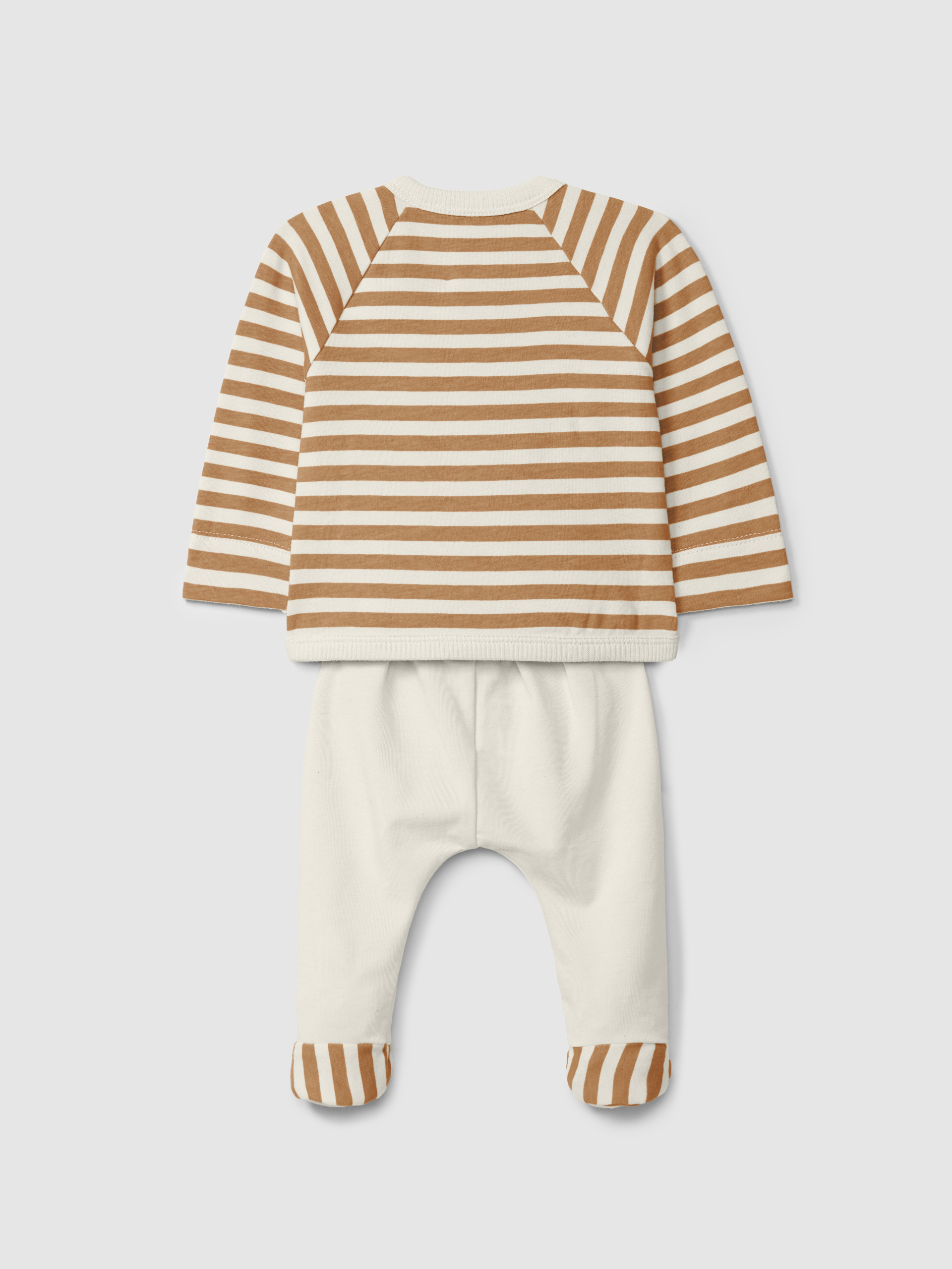 Two-piece set stripes