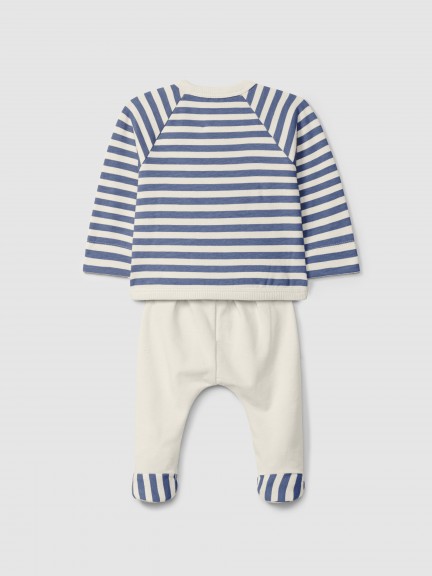 Two-piece set stripes Two-piece set stripes