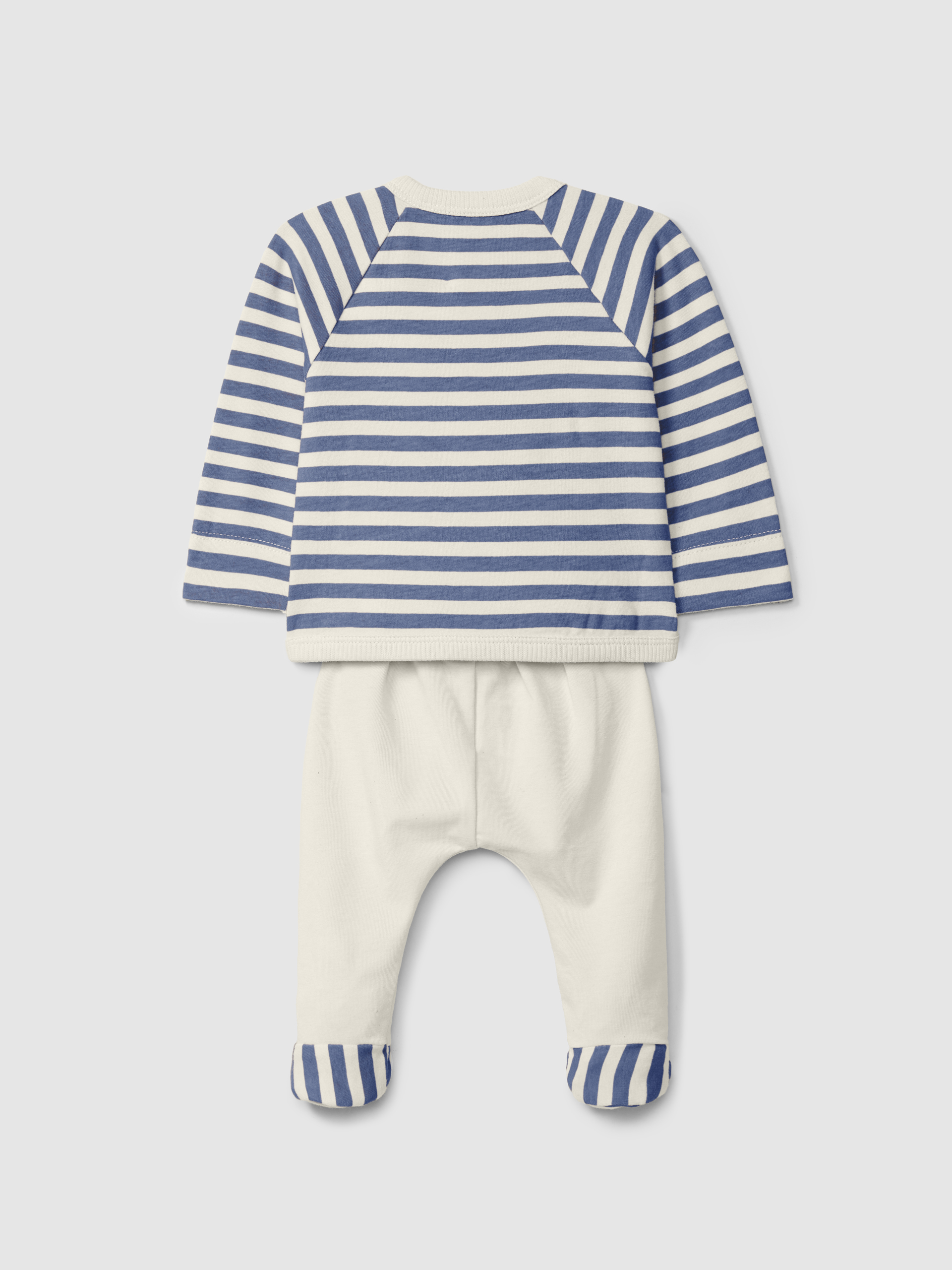 Two-piece set stripes