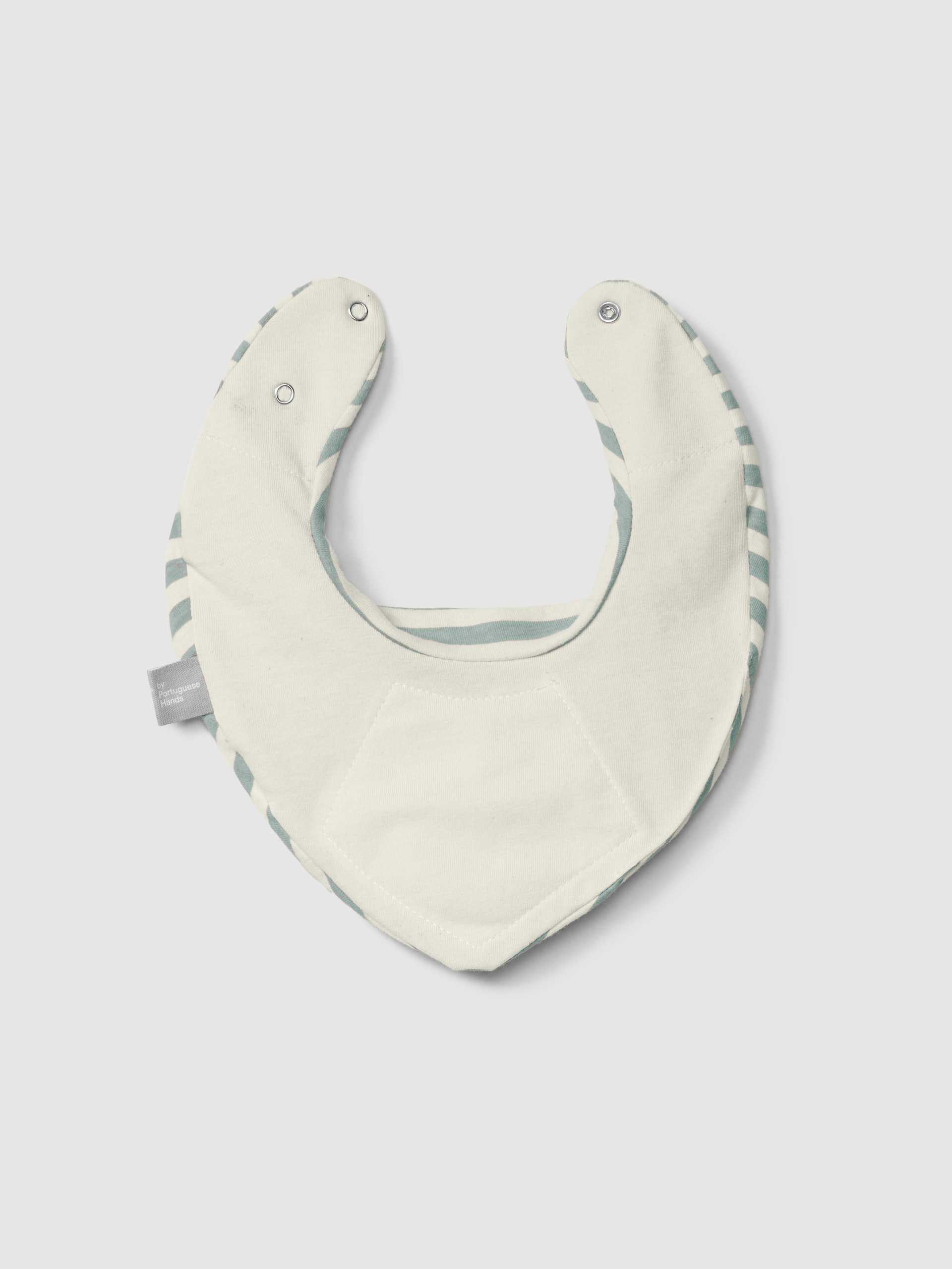 Striped bib