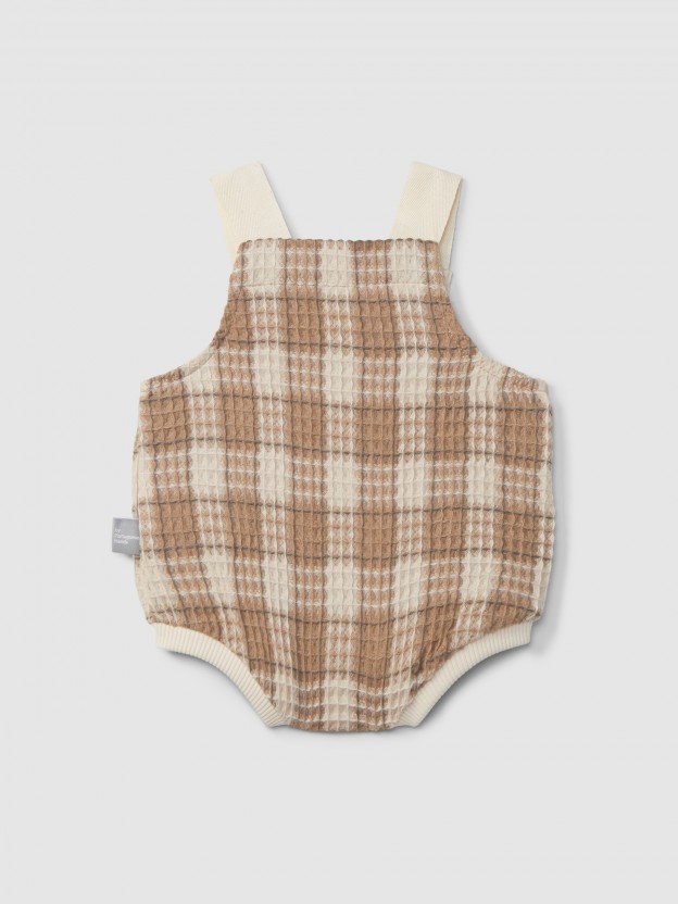 Shortie in waffle weave Shortie in waffle weave