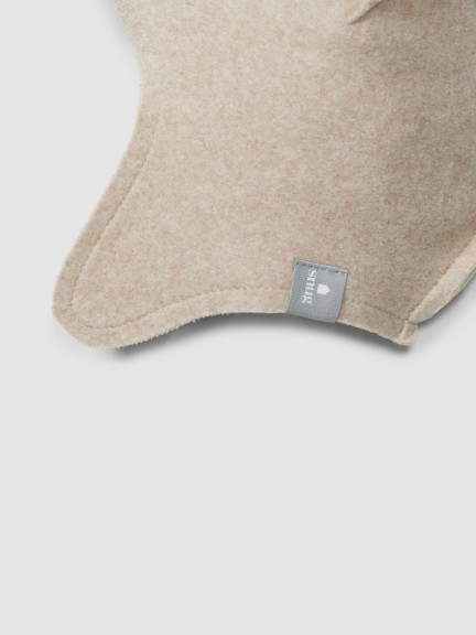 Organic cotton fleece beanie Organic cotton fleece beanie